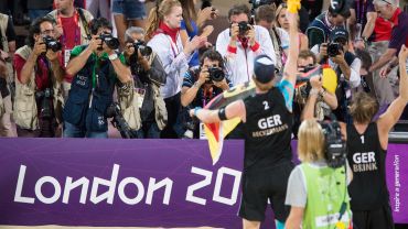 Foto FIVB: Auch medial überragend: der Olympiasieg von Brink/Reckermann.