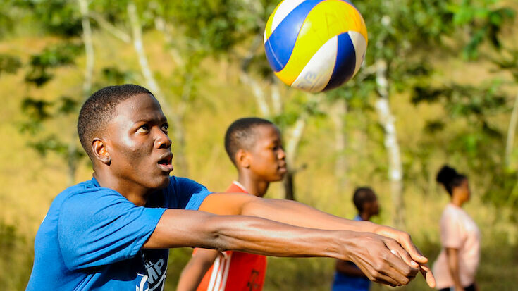 Dank der Unterstützung kann in Tansania mehr Volleyball gespielt werden