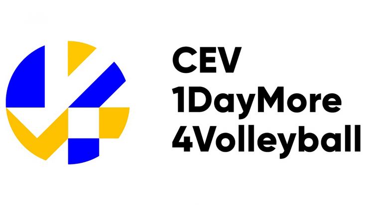 Logo #1daymoreforvolleyball