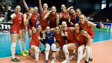 Foto CEV: Aserbaidschans Frauen siegten klar.