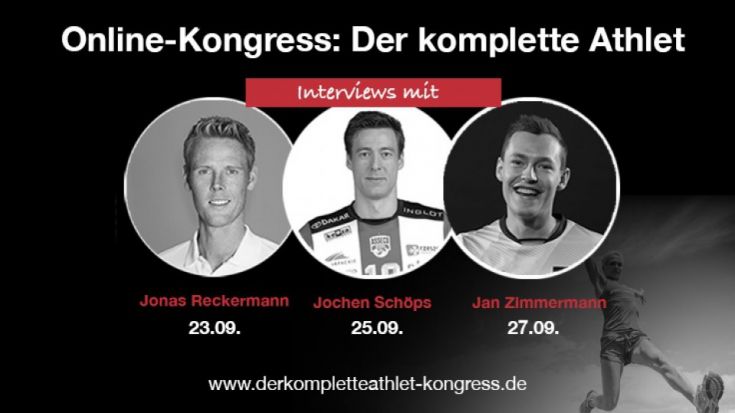 Foto Der komplette Athlet: U.a. werden Jonas Reckermann, Jochen Schöps und Jan Zimmermann Einblicke geben.