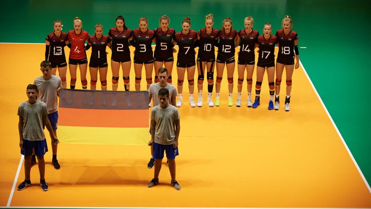 Foto CEV: Zum Abschluss verlor die deutsche Mannschaft gegen Serbien