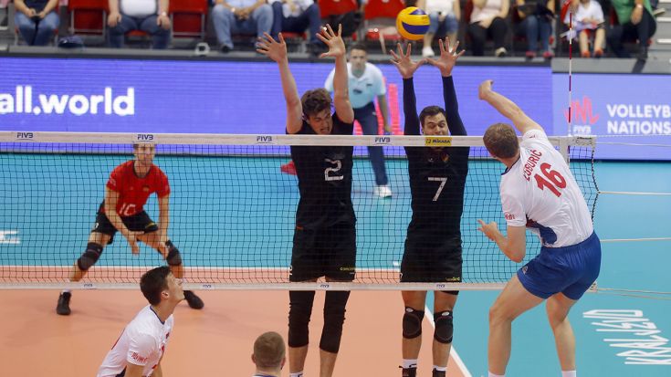 Foto FIVB: Alles Strecken half nichts: Deutschland verlor gegen Serbien in vier Sätzen