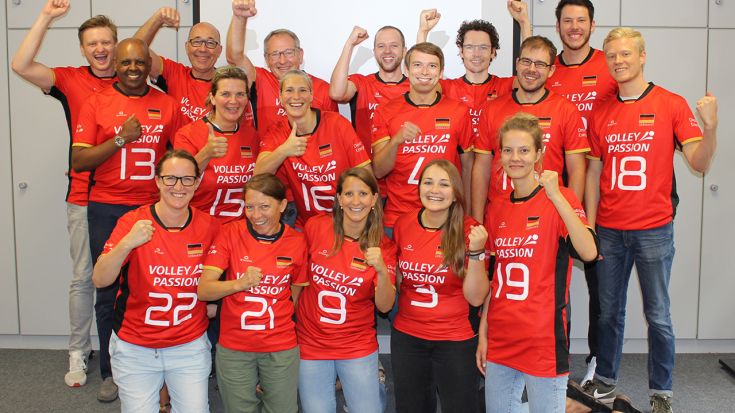 Die Mitarbeiter des Deutschen Volleyball-Verbandes und der Deutschen Volleyball Sport GmbH freuen sich auf VolleyPassion