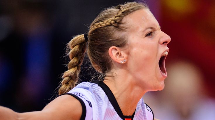 Foto Conny Kurth: Maren Fromm ist VolleyPassion
