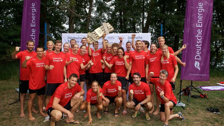 Foto Deutsche Energie/Tilo Wiedensohler: Team Rot ging als Sieger hervor