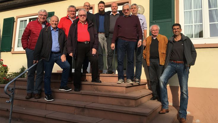 Foto DVV: Die Teilnehmer des Verbandsgerichtstreffens in Erbach