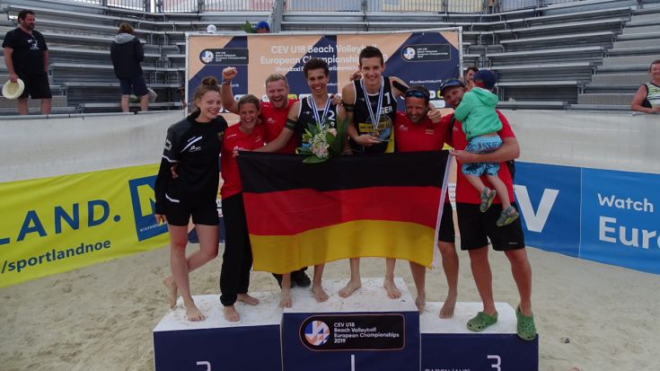 Foto privat: Team Deutschland bei der EM in Baden.