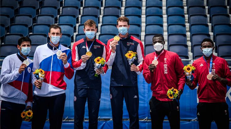 Foto FIVB: Gold für Norwegen, Silber geht an die russischen Athleten und Bronze an Katar