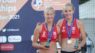 U18 EM Ljubljana: Berndt/Mantsch holen Bronze - Hansen/Nissen auf dem sechsten Platz
