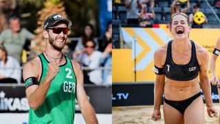 Cinja Tillmann und Clemens Wickler zur Beach-Volleyballer*in des Jahres 2022 gewählt