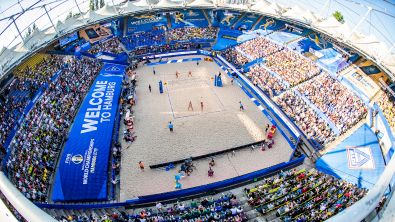 Hamburg freut sich auf internationalen Spitzen-Beach-Volleyball