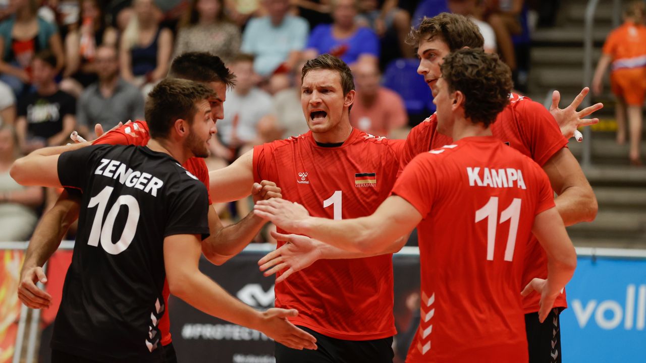 Duitse Volleybalbond – Halle: Test de herenwedstrijden tegen Nederland