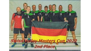 Silber für Team Deutschland 55+ bei Swiss Volley Masters Cup 2022