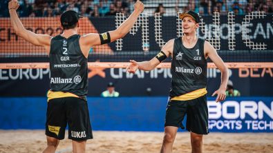 Silber und Bronze für die deutschen Teams: Beach-Volleyball Militär-WM