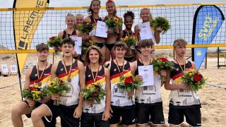 Deutsche Beach-Volleyball Meister der U18 in Barby gekürt