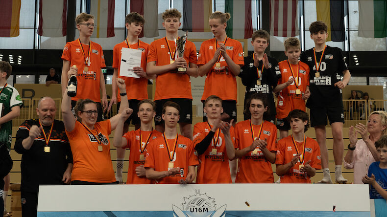 U16 männlich: SC Charlottenburg ist Deutscher Meister