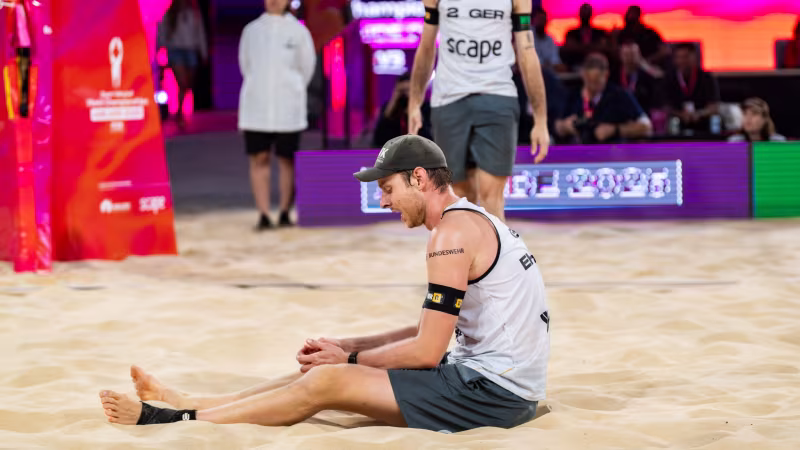 Beach-WM: Ehlers/Wickler verpassen Medaille