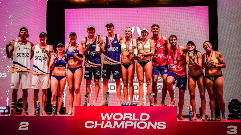 Liveblog zur Beach-WM: Ahman/Hellvig und Tina/Anastasija holen Titel