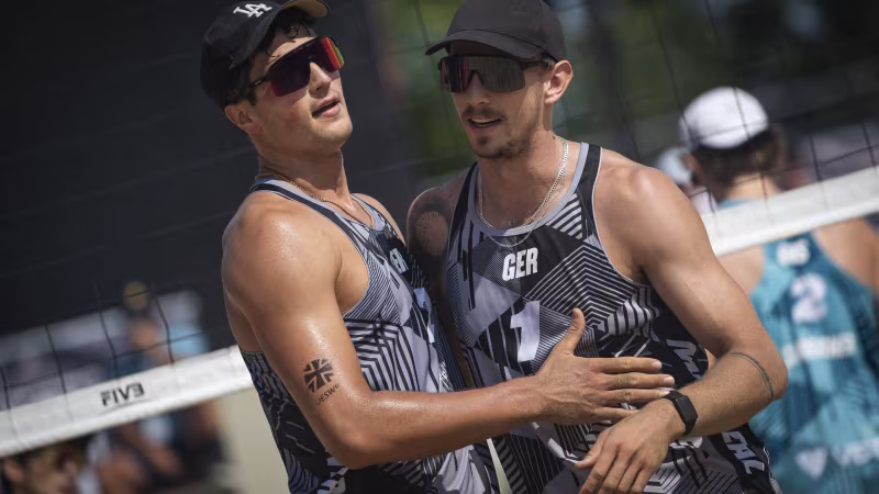 Zwei deutsche Duos beim Elite-Turnier in Brasilien