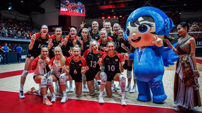 WM: DVV-Frauen buchen Achtelfinal-Ticket