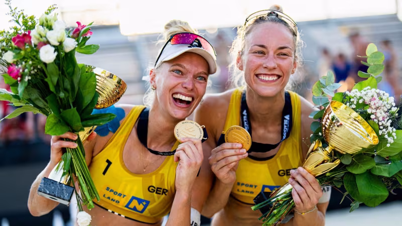 Bock/Lippmann gewinnen Gold beim Challenge-Event in Österreich - Ehlers/Wickler mit Silber