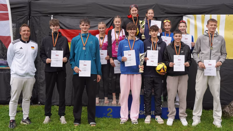 Deutsche U16 Beach-Volleyball Meister*innen in Lenggries gekürt
