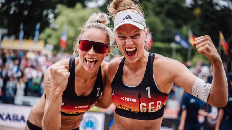 Beach-EM Tag 2: Sieben deutsche Duos stehen im Achtelfinale