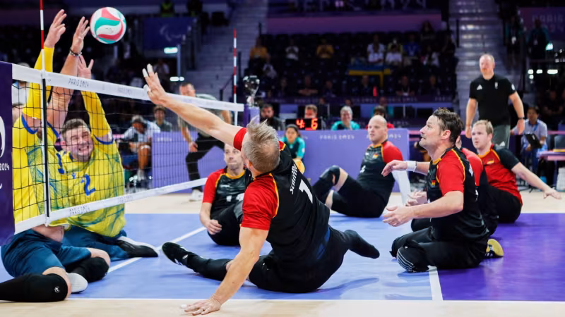 Sitzvolleyball-EM: Mit guter Stimmung aufs Podium klettern