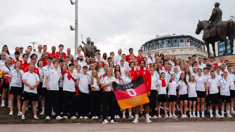 U18-Juniorinnen beim European Youth Olympic Festival