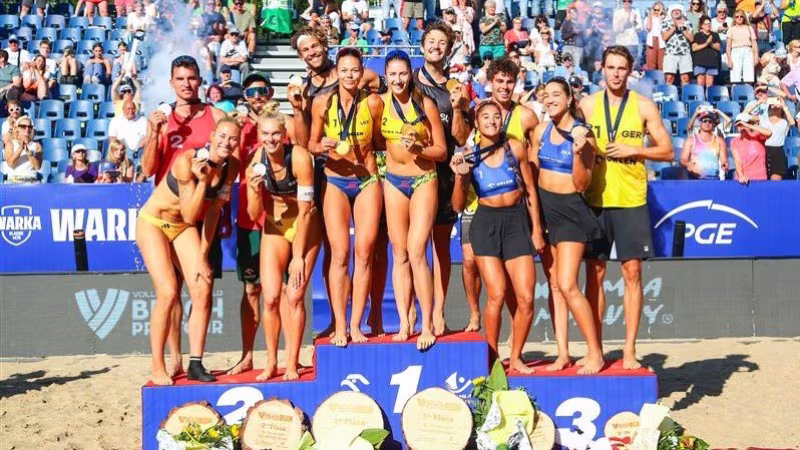 Challenge-Turnier in Polen: Silber für Bock/Lippmann, Bronze für Henning/Wüst