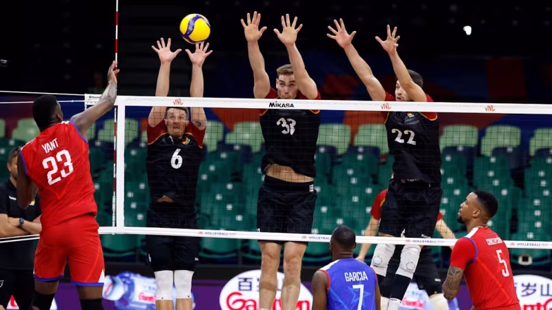 VNL: DVV-Männer verlieren gegen Kuba