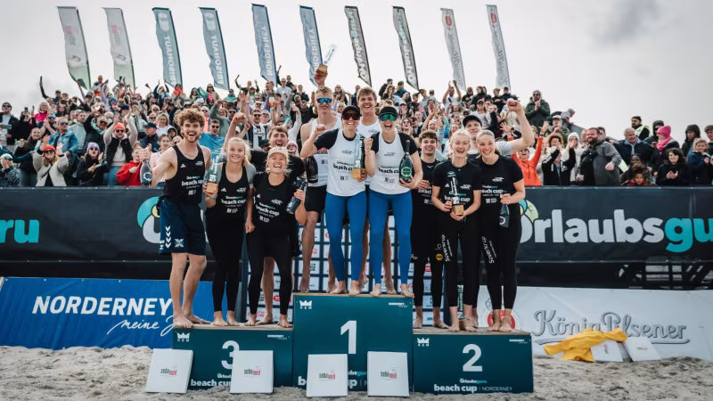 2. DBT: Kotzan/Schwarz und Kubo/Moede triumphieren auf Norderney