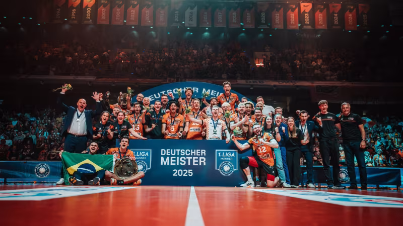 Deutscher Meister 2025: BR Volleys verteidigen Titel und krönen Saison mit dem Triple