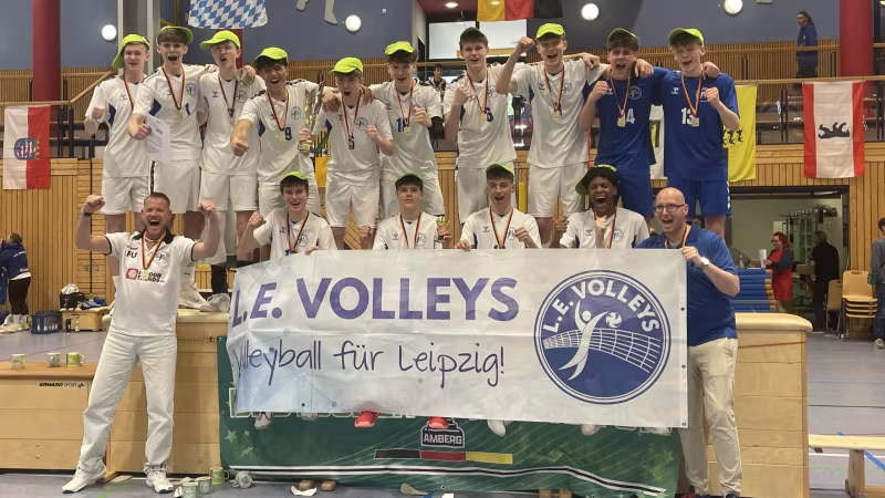 U18 männlich: L.E. Volleys sind Deutscher Meister 2025