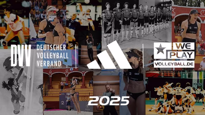 DVV und adidas: Ein neues Kapitel für den deutschen Volleyball 