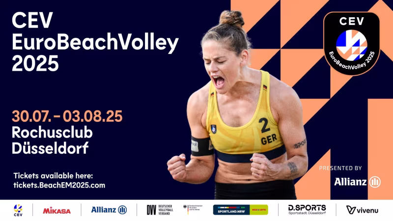 Beach-EM: Startschuss für 3-Tages-Tickets und Tagestickets