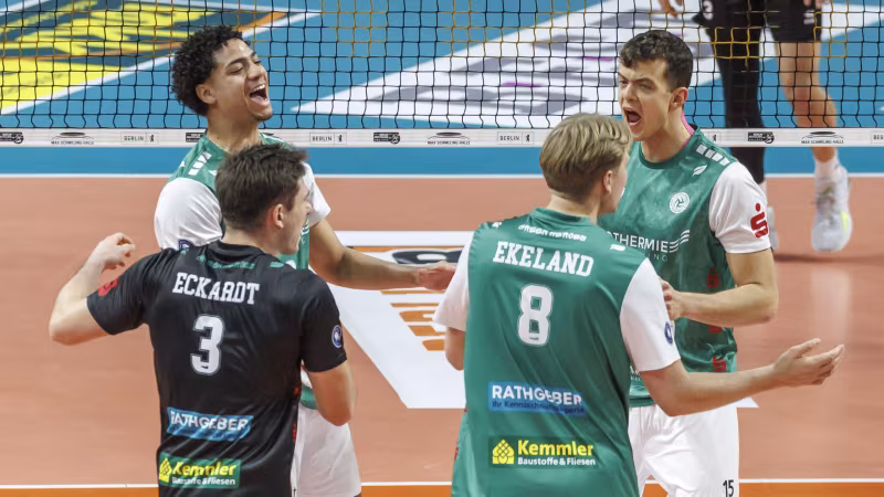 DVV-Pokal-Halbfinals der Männer: Wer zieht ins Endspiel ein?
