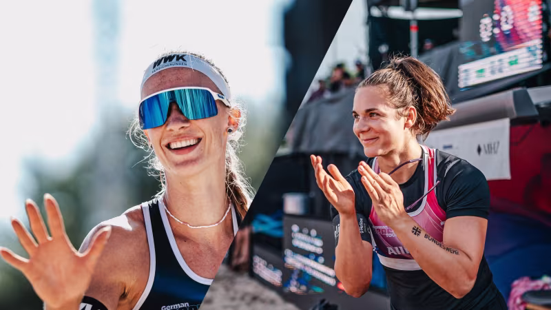 Neues Beach-Duo: Sandra Ittlinger und Anna Grüne