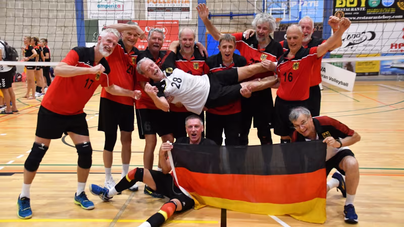 WM: Deutsche Senioren feiern Titel-Hattrick