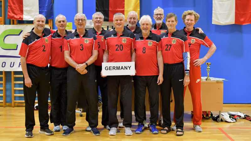 Bislang sehr erfolgreiches Jahr 2024 für die 65+ Nationalmannschaft