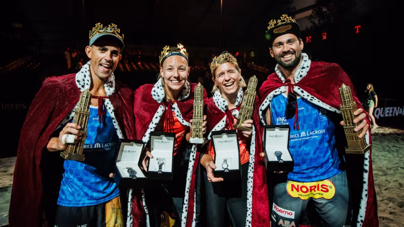 Queen of the Court: Laura Ludwig gewinnt mit Katja Stam das 'Ultimate Mashup' in Utrecht