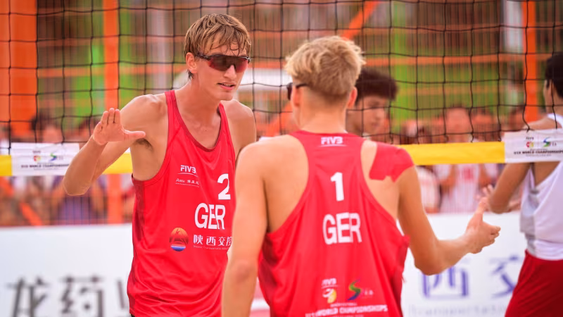 Hikel/Sackermann mit Platz 5 bei der U19 Weltmeisterschaft