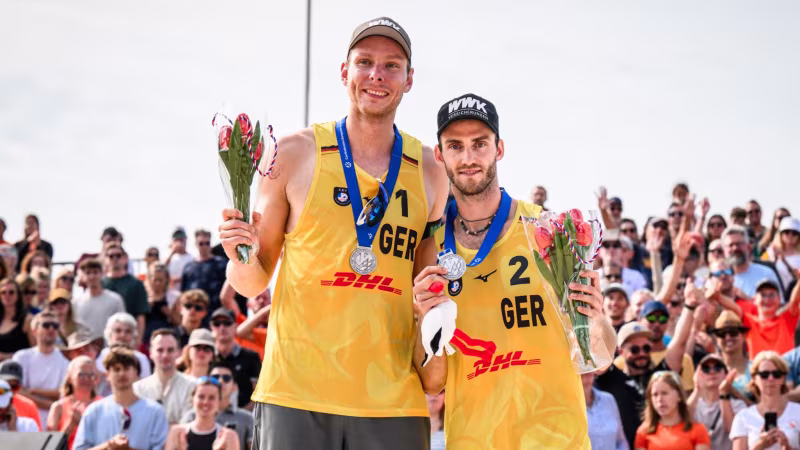 Nach Olympia-Silber: Ehlers/Wickler sind Vize-Europameister