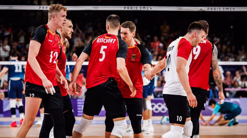 Olympia: DVV-Männer scheitern nach Tiebreak-Krimi im Viertelfinale