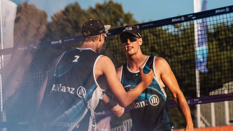 Fröbel/Wüst mit Platz 4 bei der U20 Beach-EM
