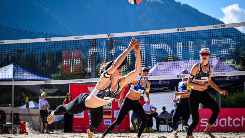 Ehlers/Wickler mit Platz 5 beim Elite16 in Gstaad