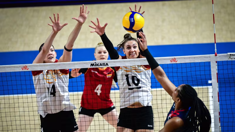 VNL: DVV-Frauen verlieren gegen Dominikanische Republik