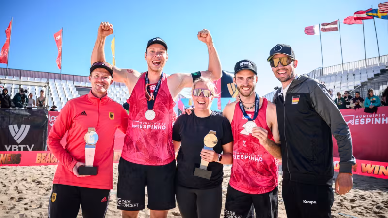 Ehlers/Wickler gewinnen Silber beim Elite16 in Espinho
