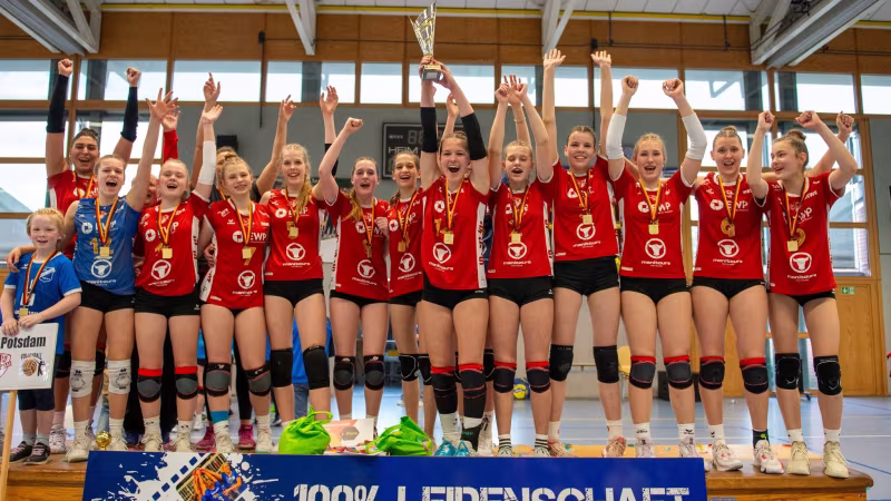 U16 weiblich: SC Potsdam ist Deutscher Meister